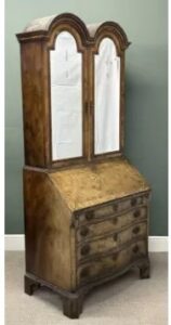 georgian walnut twin dome1