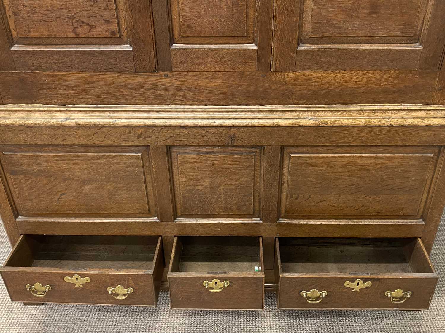 early 19th century welsh oak linen cupboard early 19th century welsh oak linen cupboard