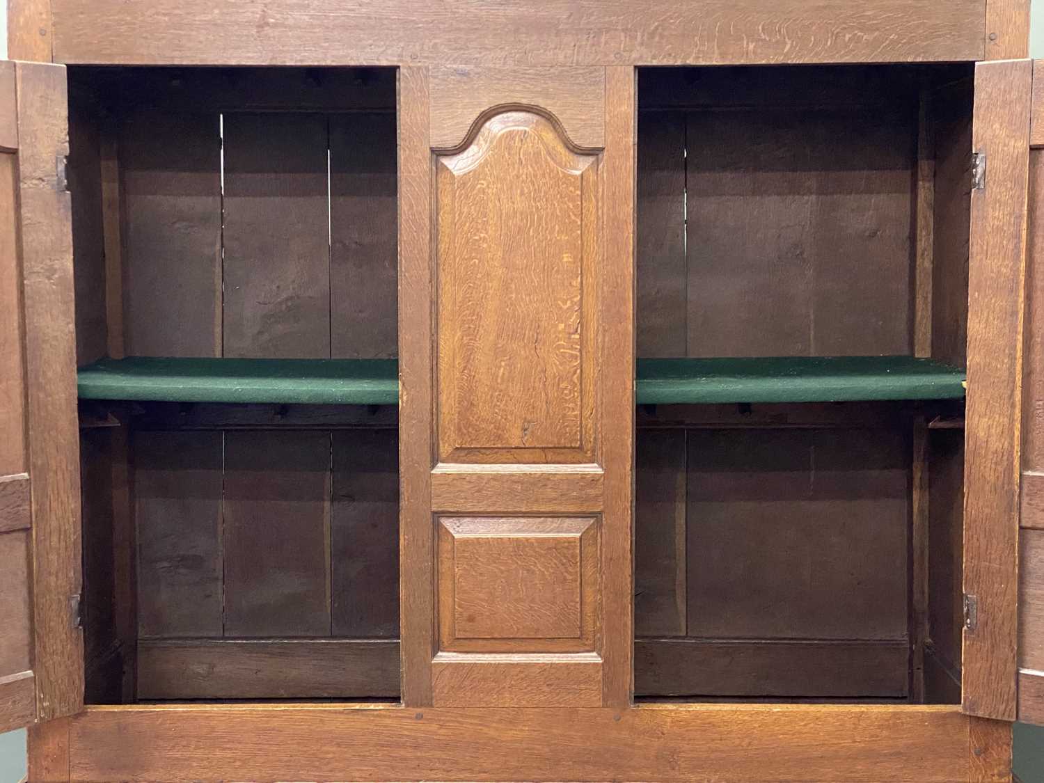 early 19th century welsh oak linen cupboard early 19th century welsh oak linen cupboard